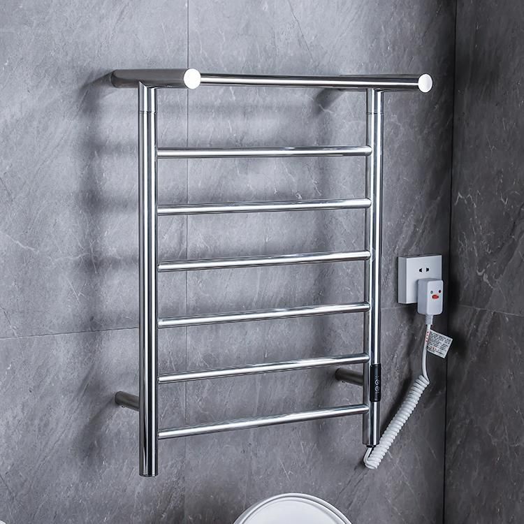 Kaiiy 304 Stainless Steel Electric Electric Towel Rack Electric Towel Warmer Heated Towel Rail Electric