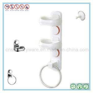Bathroom Shower Wall Soap Dish Organizers with Towel Ring