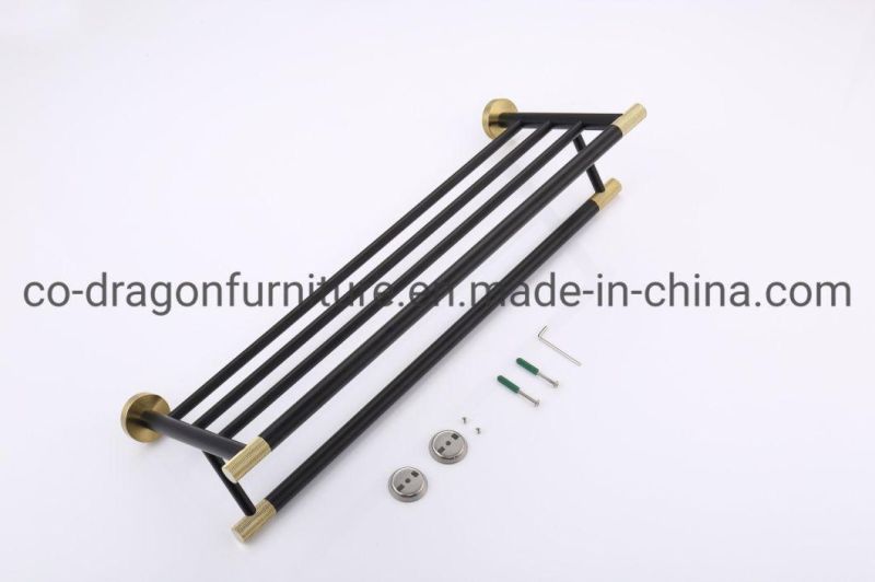 Hot Sale Modern Stainless Steel Wall Mount Double Towel Bar