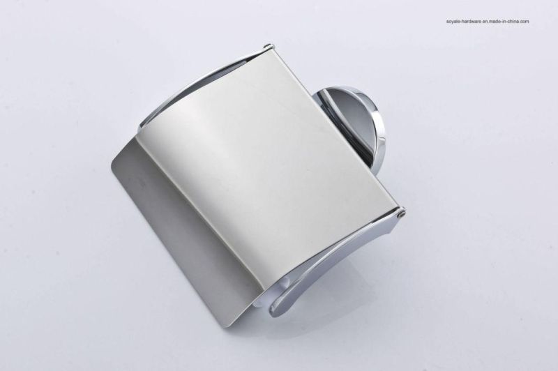 Zinc Alloy Paper Holder with Cover with Brush Nickel Surface Finishing (SY-5951)