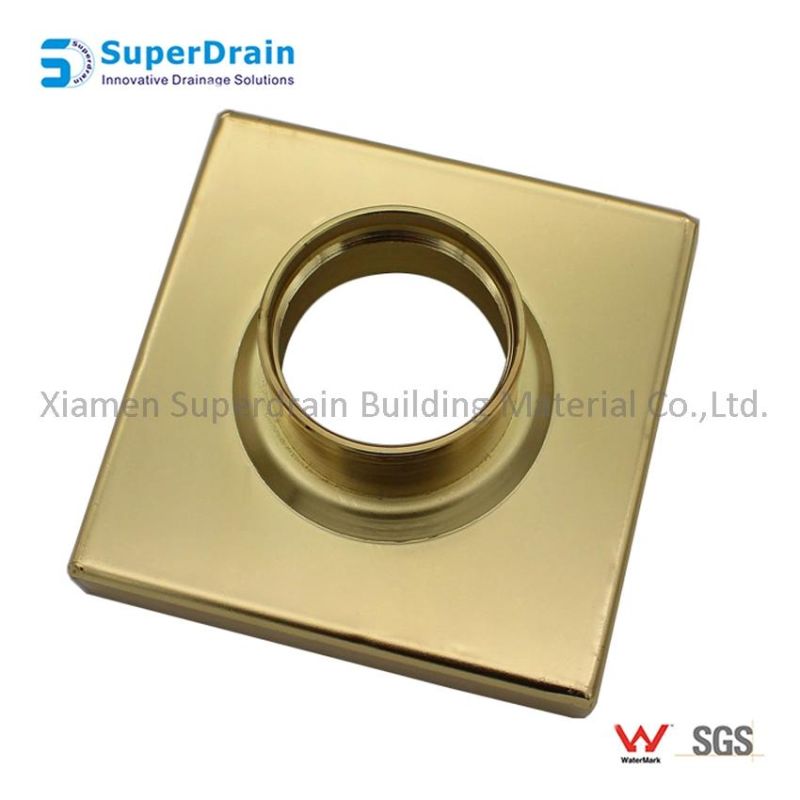 Stainless Steel Floor Drain/Shower Tray Waste 304 316 with Brass Trap