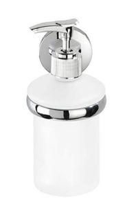 Round Soap Dispenser by Zinc Alloy Chrome
