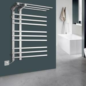 9 Bars Practical Shelf Stainless Steel Wall Mounted Electric Heated Towel Warmer Machine