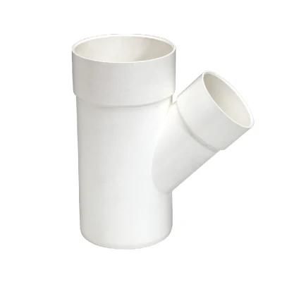 Era UPVC Fittings Plastic Fittings ISO3633 Drainage Fittings for Reducing Skew Tee M/F