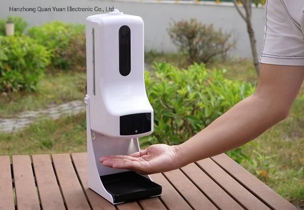 Portable Intelligent Sensor Soap Dispenser with Temperature Measurement Function