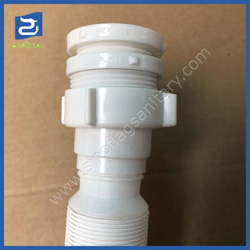 South American PP Plastic Kitchen Sink Flexible Drain Pipes
