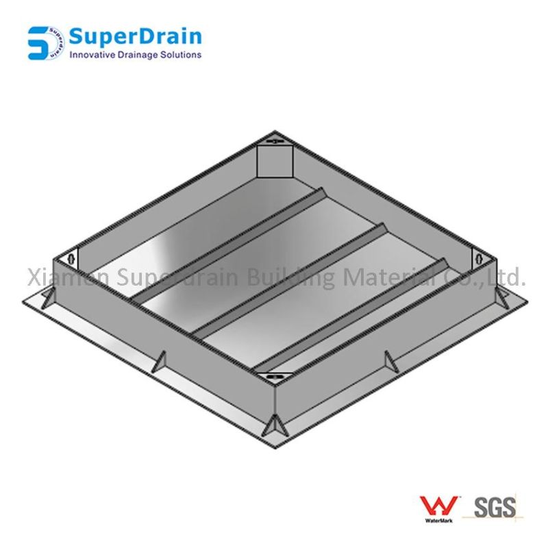 Stainless Steel Unique Level Threshold Drain Vented Manhole