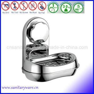 Powerful Vacuum Suction Cup Soap Dish Rack Bathroom Holder