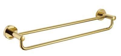 304 Stainless Steel Hot Sale Modern Bath Accessories Products Wall-Mounted Gold Bathroom Accessories Sets Paper Holder Towel Bar