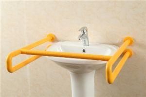 Nylon Coated Handicap Aluminum Disabled Bathroom Handrail Toilet