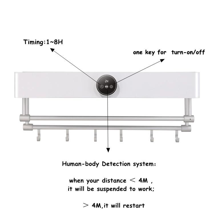 Intelligent Electric Towel Rack for Bathroom