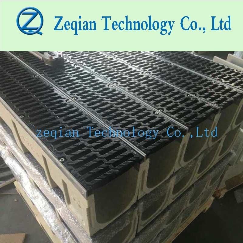 Cast Iron Safe Edge High Strength Ductile Polymer Linear Drain Trench Channel