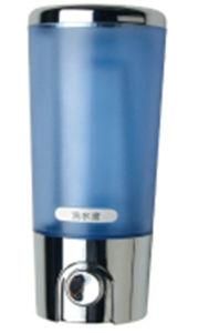 Excellent Quality 400ml Chrome Blue Plastic Soap Dispenser