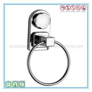 Bathroom Accessories Sanitary Ware Chrome Finish Wall Mounted Towel Ring