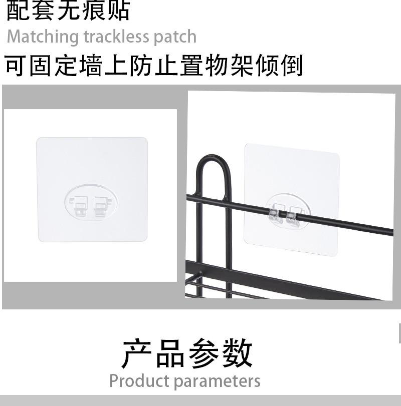 Organizer Household Bathroom 2 Layer Folding Toilet Storage Rack