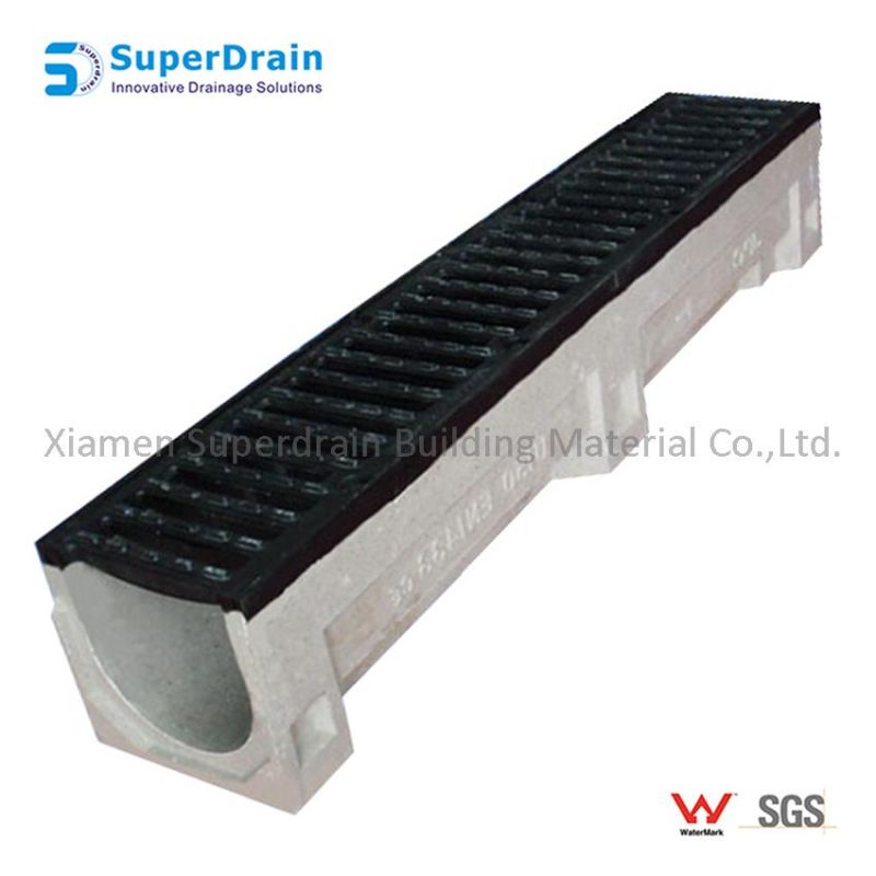 Polymer Material Gutter Cover Plastic Gutter Kitchen Sewer Manhole Cover for Drainage Channel