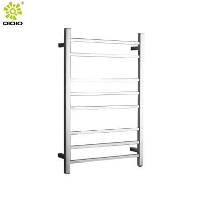 China Guangdong Factory Bathroom Accessories 304 Stainless Steel Square Wall Mounted Heated Towel Rack