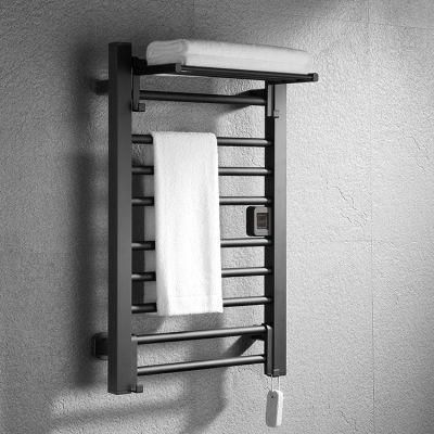 Kaiiy Bathroom Stand Towel Rack Thermostat Wall Mounted Electric Heater Towel Warmer Rack