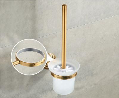 Bathroom Accessories Set Brass Antique Toilet Brush Holder