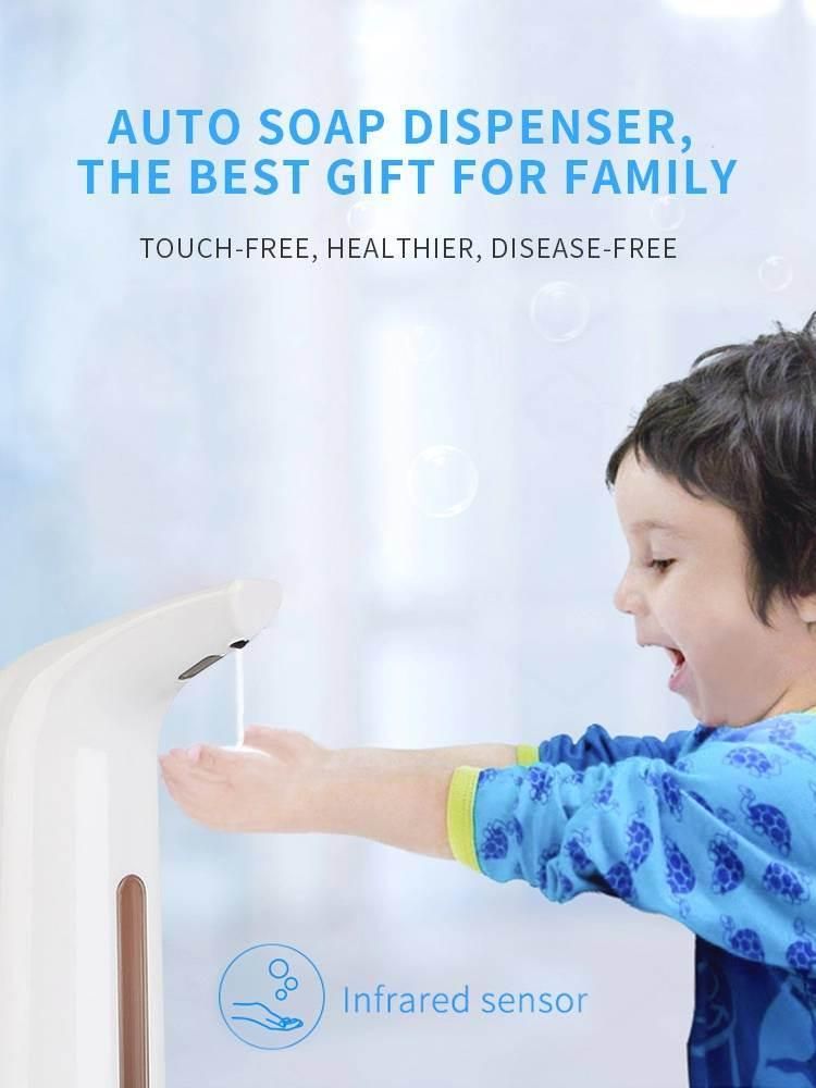 Modern Infrared Sensor Smart No Touch Desk Hand Sanitizer Automatic Soap Dispenser