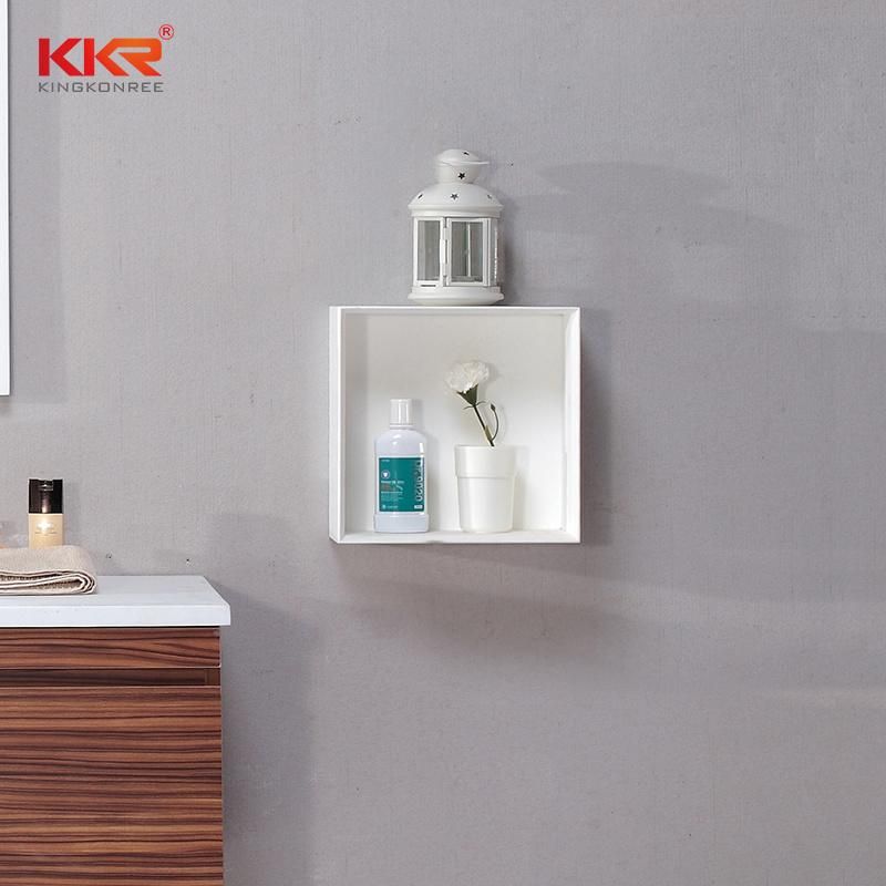 Artificial Stone Modern Bathroom Solid Surface Shelf