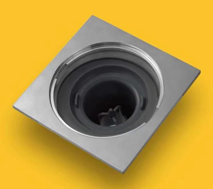 Manufacturer Kitchen Toilet Bathroom Accessory Sanitary Hardware Stainless Steel Square Floor Drain Floor Drainer