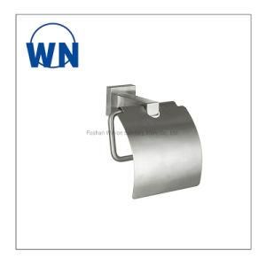 Bathroom Square Base Stainless Steel Tissue Holder Toilet Paper Rack