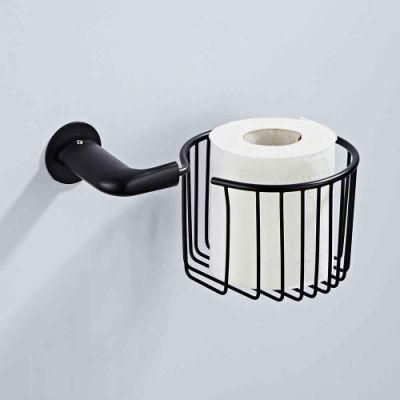 Yundoom OEM Wall Mount Toilet Paper Roll Bathroom Roll Paper Holder Paper Basket Toilet Paper Holder