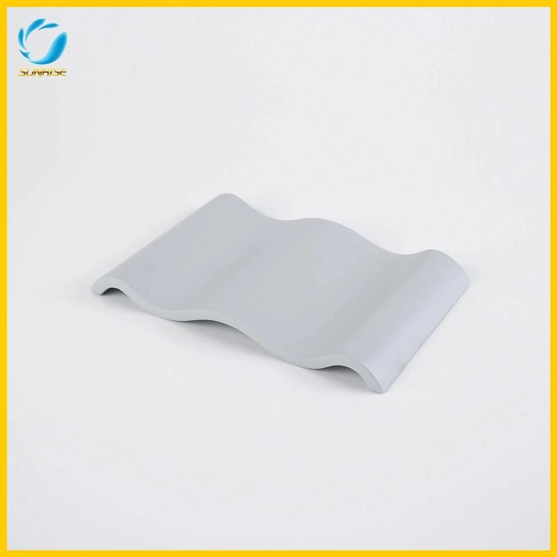 Hotel White Glossy Resin Towel Tray