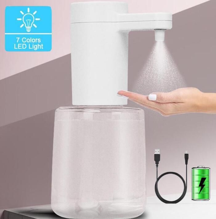 Non-Contact Rip Sensor Automatic Soap Dispenser Hand Washer Automatic Touchless Alcohol Disinfection Equipment Two Type with Infrared Motion Sensor & Waterproof