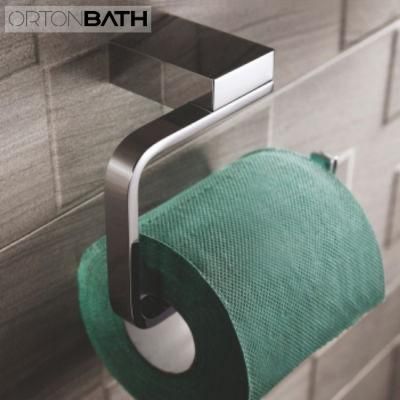 Ortonbath Bathroom Towel Bar Sets Matte Black 4-Piece Bathroom Hardware Set Stainless Steel Bath Accessories Kit