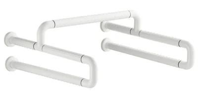 Bathroom Accessories Antibacterial Nylon ABS Stainless Steel Safety Handrail Grab Bar for Disabled