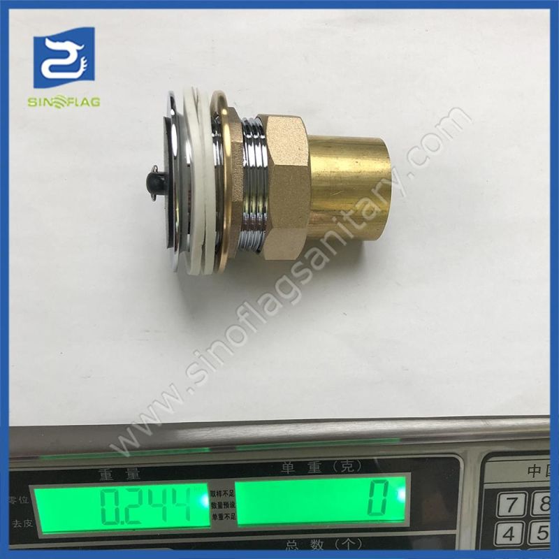 1.1/2 Bathroom Brass Bathtub Plug Waste Bathtub Siphon