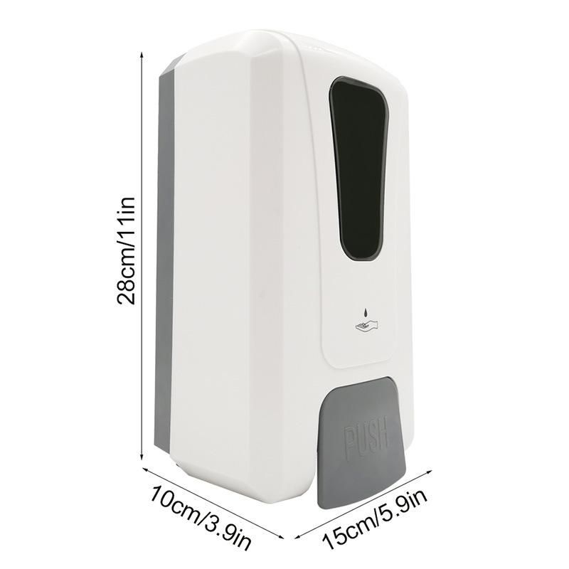 Plastic 1200ml Manual Wall Mounted Liquid Soap Dispenser Spray Disinfectant Hand Sanitizer Soap Dispenser