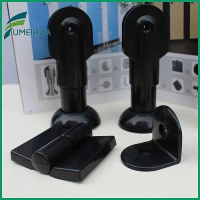 Black Nylon Toilet Partitions Fittings Hardware