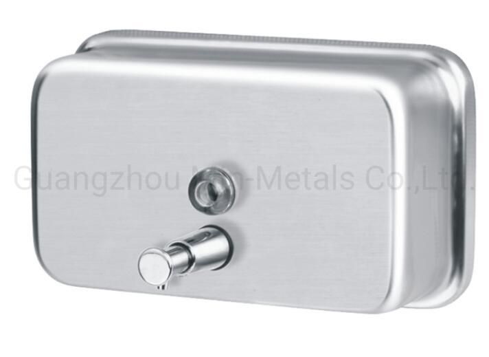 S. S. Manual Gel Soap Dispenser Hand Sanitary Horizontal Mx-SD808