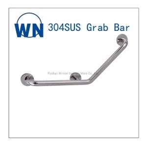 Wall Mounted 304 Stainless Steel Handicap Armrest Disabled Handrail Bathroom Safety Grab Bar