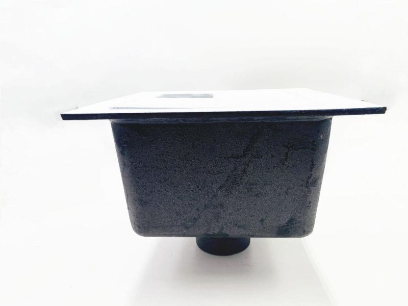 Cast Iron Square Floor Sink 12" X 12" X 6"