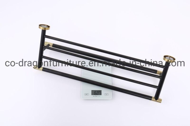Hot Sale Modern Stainless Steel Wall Mount Double Towel Bar
