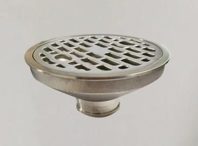 Sanitary Ware 304 Stainless Steel Floor Drain with Screw