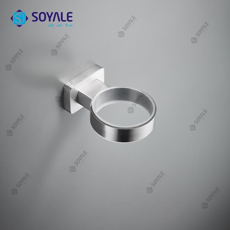 Stainless Steel 304 Tumbler Holder with Glass Sy-6358