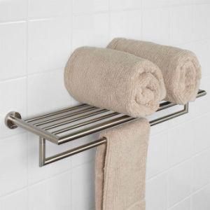 Bathroom Metal Wall Mounted Bath Towel Rack