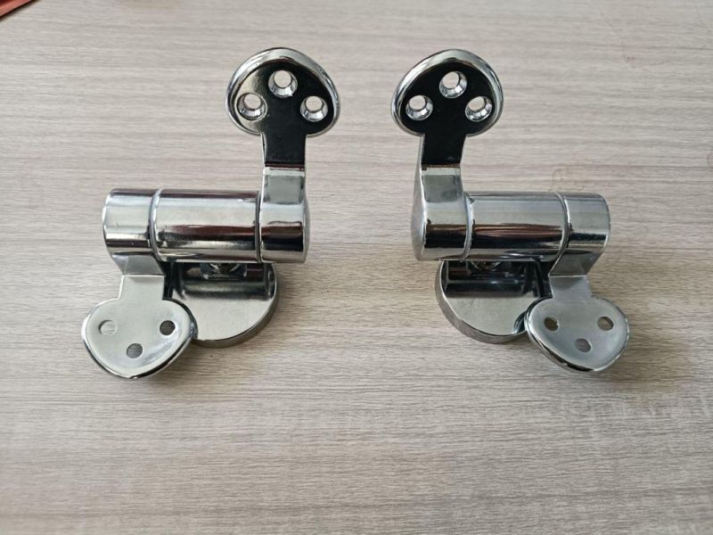 Slow Close Stainless Attachment for Toilet Seat Soft Close Zinc Alloy Toilet Seat Hinges