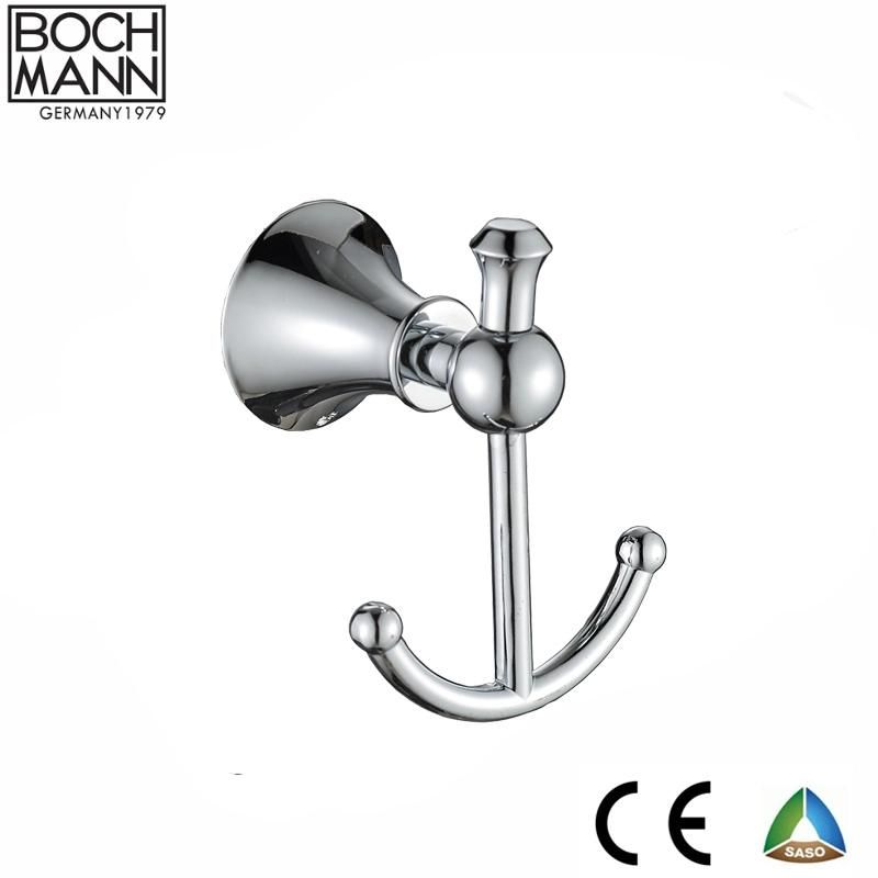 Bathroom Tumbler Holder and Chrome Color Zinc Single Round Tumbler Holder