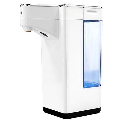 OEM Production 600ml Alcohol Liquid Hand Sanitizer Dispenser Alcohol Sprayer Temperature Thermometer Induction Soap Dispenser