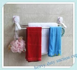 Wall Mounted Bathroom Towel Rail Holder Storage Rack with Double Bar