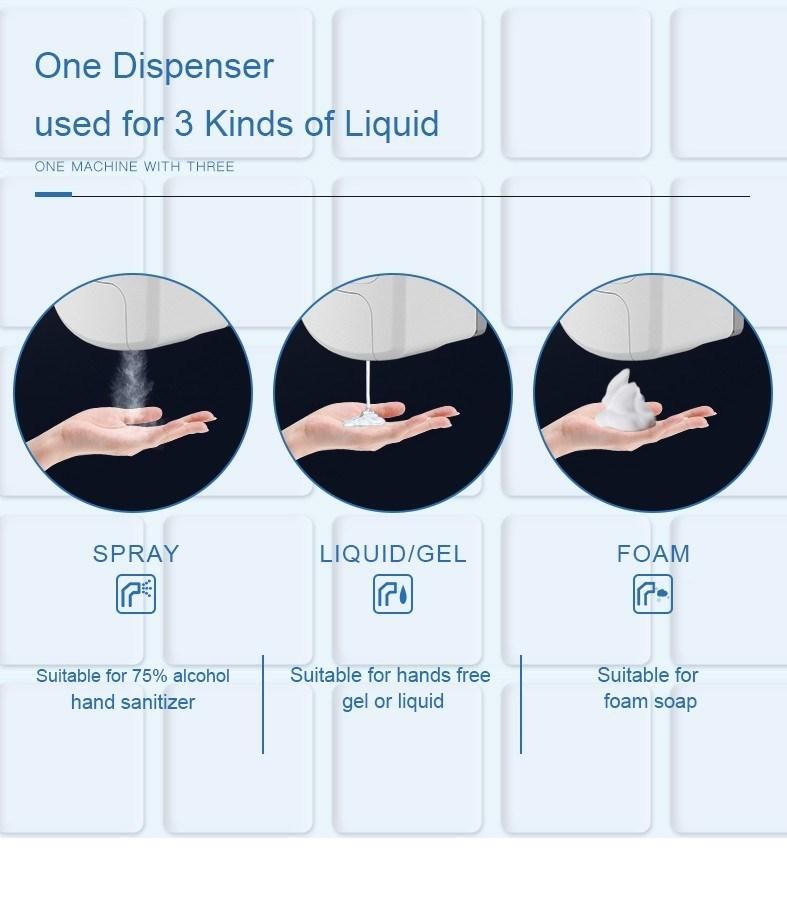 Hand Hygiene Washroom Power Saving Sensor Automatic Foam Soap Dispenser