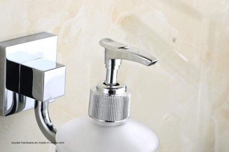 Zinc Alloy Soap Dispenser Holder with Chrome Plated