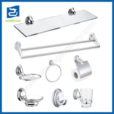 7PCS Factory Zinc Alloy 6PCS Sanitary Set Bathroom Accessories Set