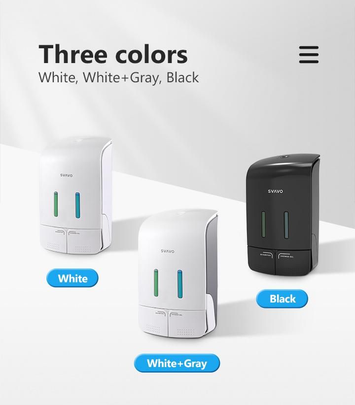 Bathroom Wall Mounted Soap Dispenser Dispensador De Sabao De Plastico